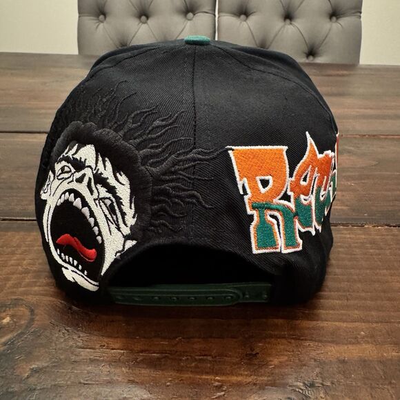 HELLSTAR Records Miami Hurricanes Snapback Hat - Picture 4 of 9